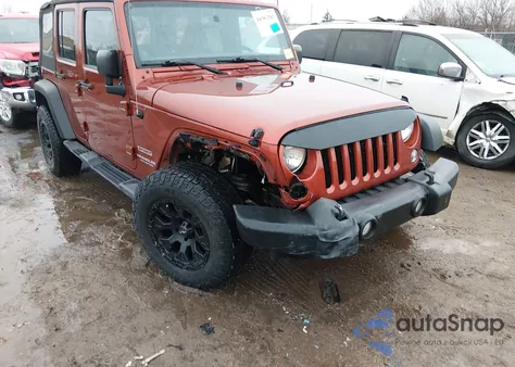 2014 Jeep Wrangler Unlimited Sport из США, поврежденный, VIN 1C4BJWDG7EL269232
